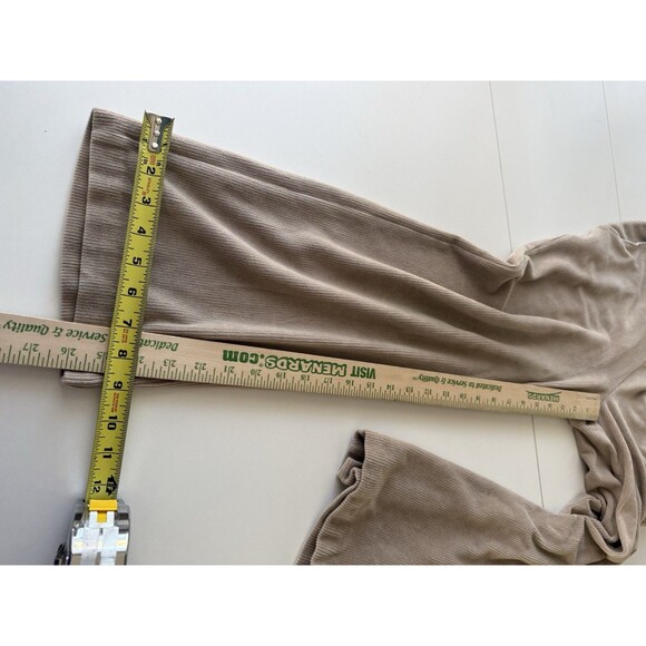 LL Bean Perfect Fit Knit Corduroy Pant Women M pull on 237234 Stretch Comfort - Picture 11 of 13